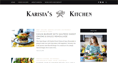 Desktop Screenshot of karistaskitchen.com